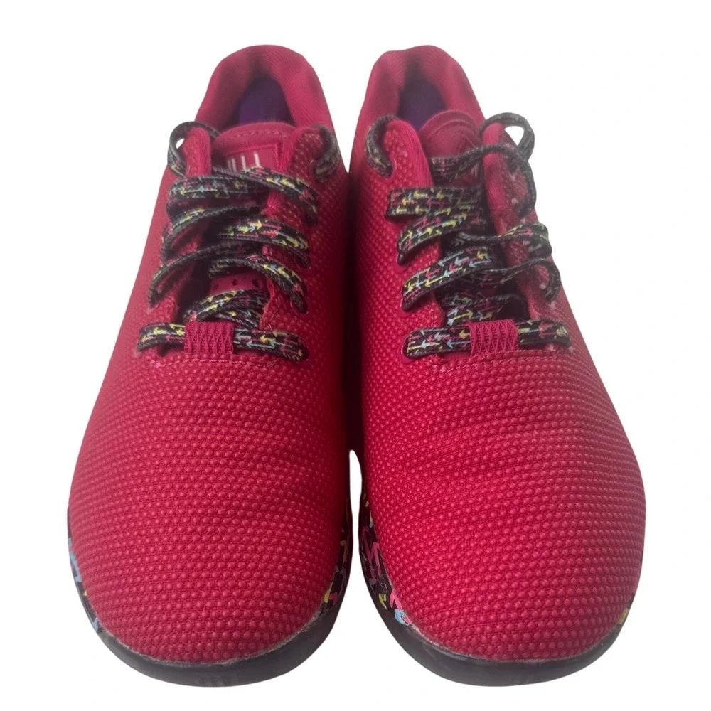 NOBULL Trainer United Movement Red SuperFabric Mens 7 Womens 8.5 Cross Training